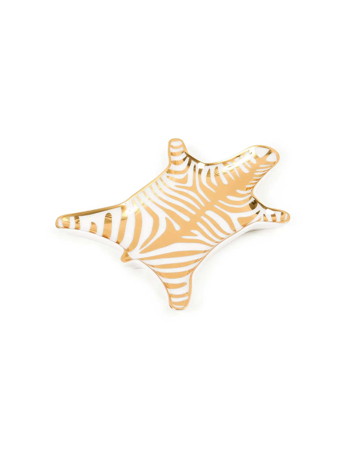 JONATHAN ADLER | Schale ZEBRA 15x11cm Gold | 